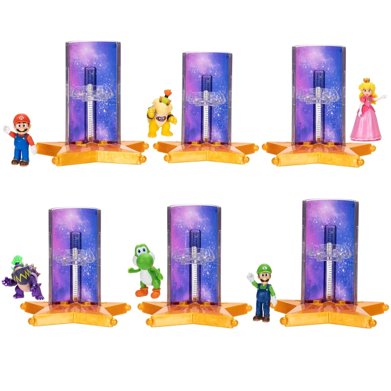 THE SUPER MARIO BROS. MOVIE Mini Fig 6pk Toys - Jakks Pacific