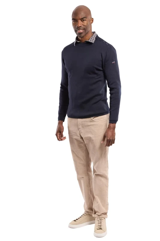 Armor Lux Men's Pull Marin Goulenez Homme Jumper, Multicolour (Navire 300), XX-Large (Size: 2XL)