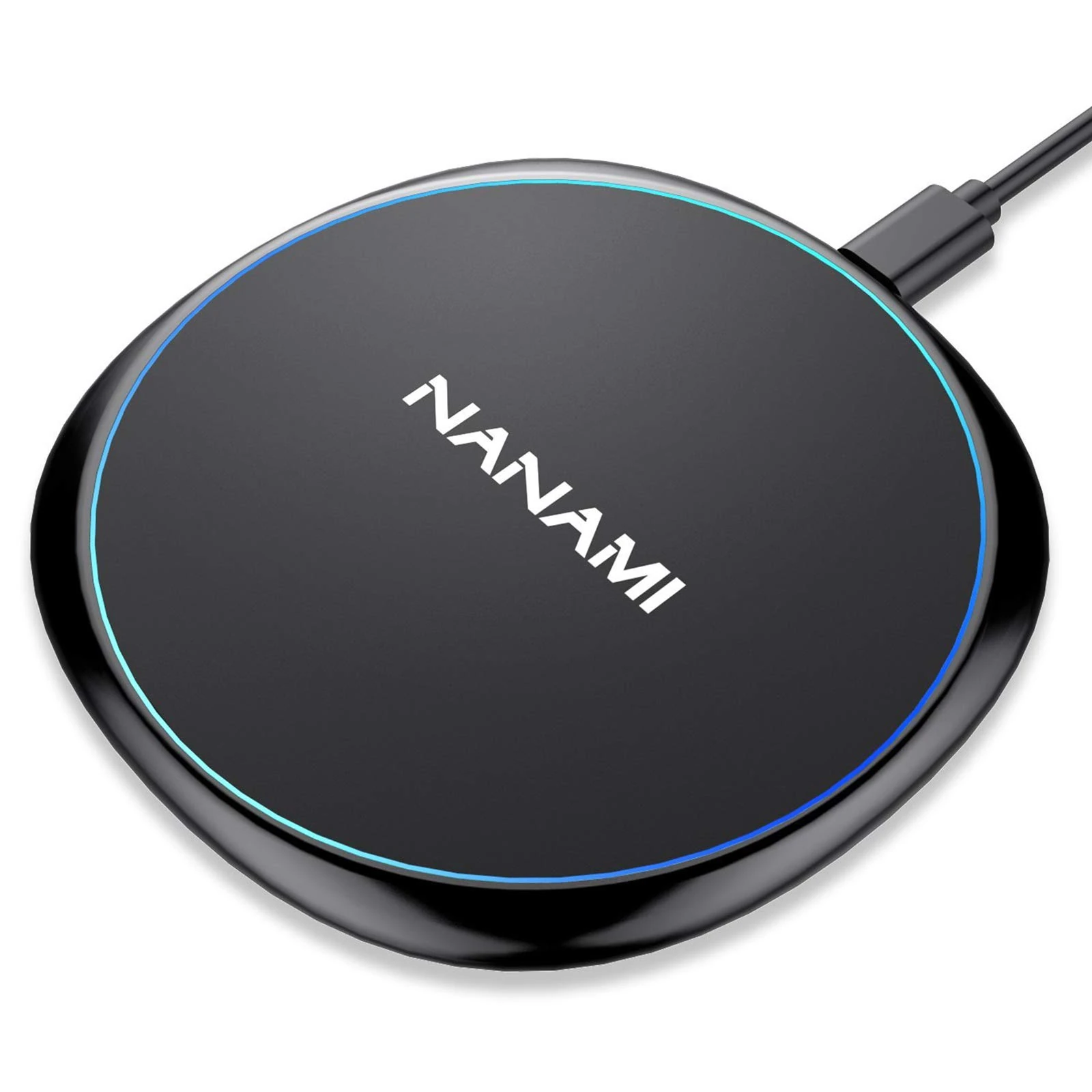 NANAMI Wireless Charger for iPhone and Samsung - Wireless Charging Pad Qi-Certified 10W Max for iPhone 17 16 15 14 13 12 SE2 11 Xs XR X New Airpods and Galaxy S25 Ultra S25+ S24 FE S23 S22 S21 S20 S10