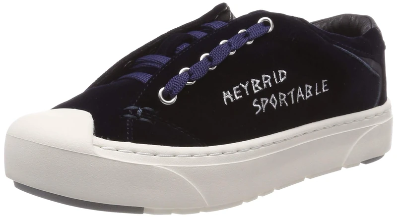 Heybrid Women's Sneaker, Sneaker, Navy, 38 EU - Image 1