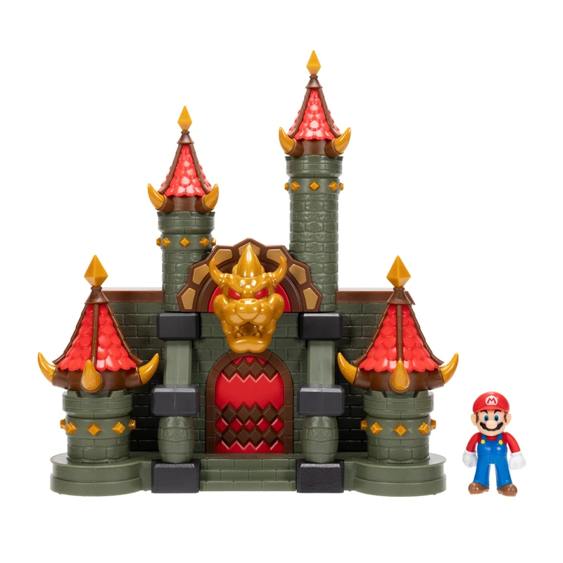 Super Mario Bros Wonder Deluxe Bowser Jr. Castle Playset
