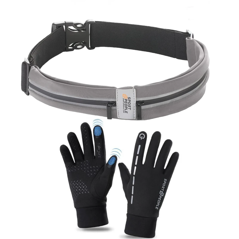Running Belt for Men iPhone Holder for Running Fanny Pack Mens Running Bag for Women Buddy Pouch