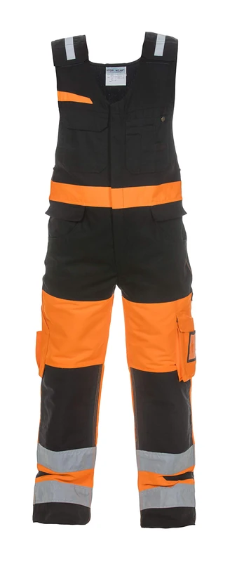 Hydrowear 044485OB Holland Trendy High Visible Line Body Trouser, Hi-Vis Orange/Black, 56 Size