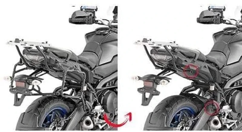 GIVI PLR2139 YAMAHA TRACER 900 GT SIDE TRACKER