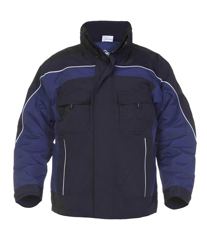 Hydrowear 042502 Rimini Simply No Sweat Pilot Jacket, 100% Nylon Laminate, 2X-Large Size, Navy/Black - Image 1