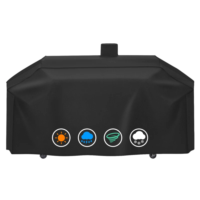 RunTo Premium Heavy-Duty Series Pit Boss Memphis Ultimate Grill Cover and Smoke Hollow PS9900 DG1100S 4in1 Combo Grill Cover GC7000 Gas/Charcoal Grill