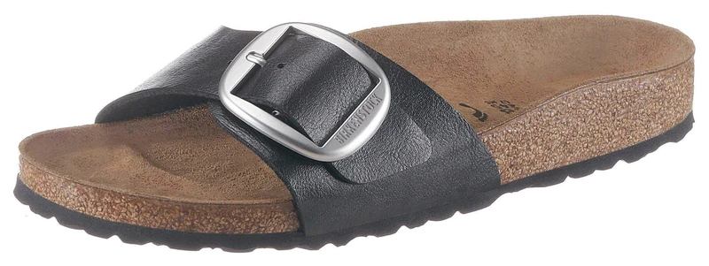 Birkenstock Madrid Big Buckle, Women’s Mule, Black, 5 UK (38 EU)