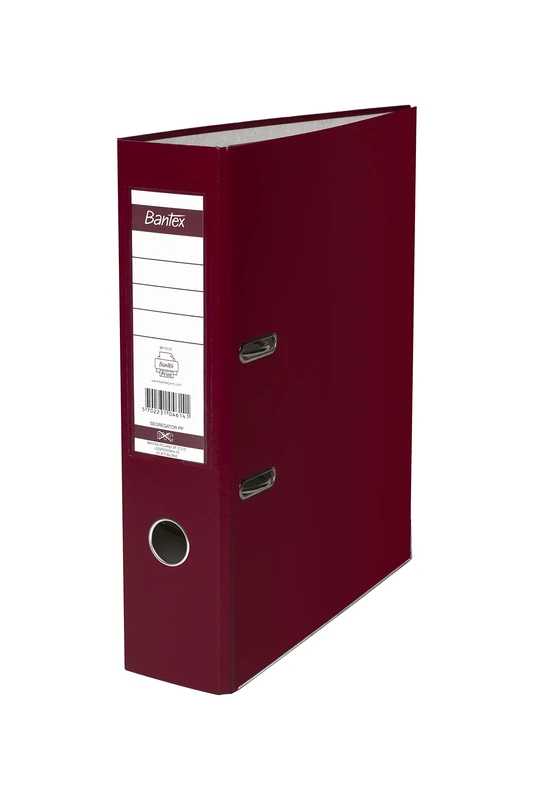 BANTEX 100551791 Lever Arch File A4 XXL 8 cm Pack of 20 Burgundy
