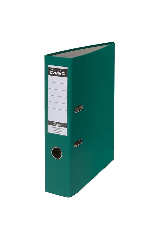 BANTEX Lever Arch File Classic 7,5 cm Green