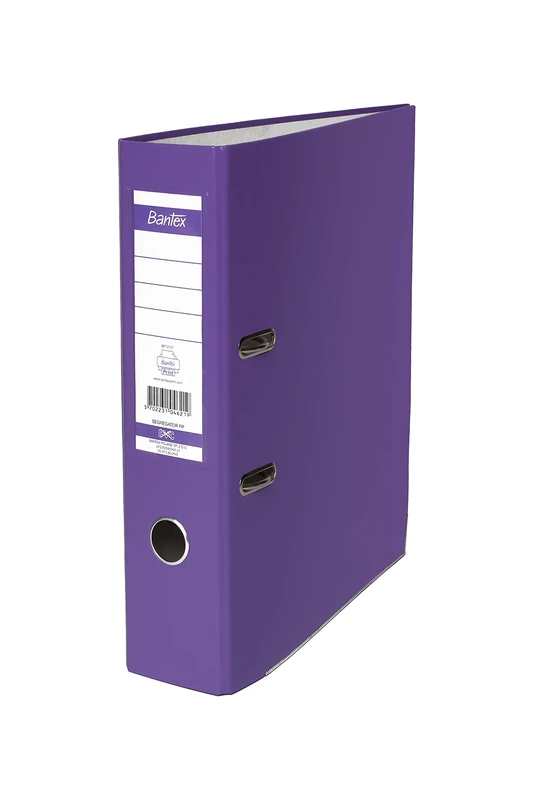 BANTEX 100551793 Lever Arch File A4 XXL 8 cm Pack of 20 Purple