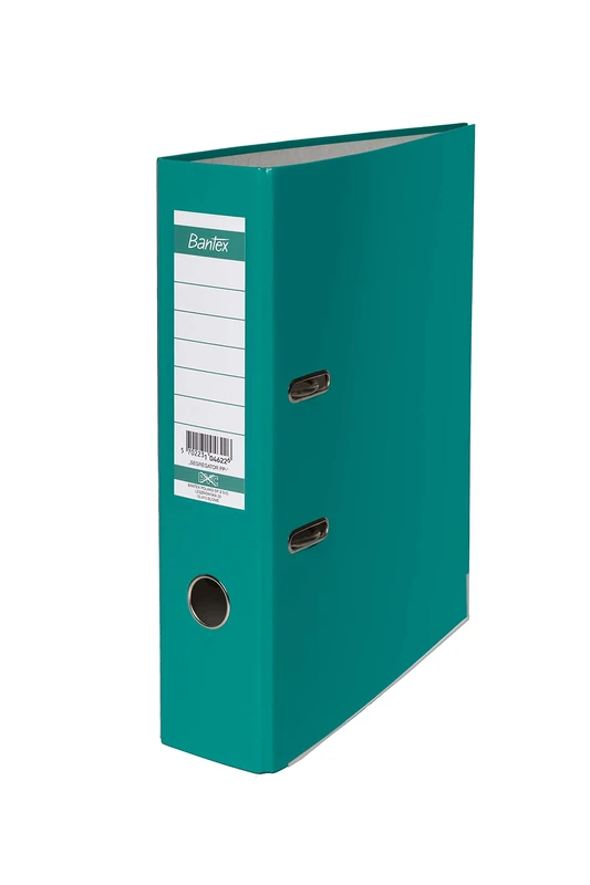 BANTEX 100551794 Lever Arch File A4 XXL 8 cm Pack of 20 Turquoise