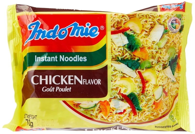 Indomie Chicken Noodles from Nigeria, 70 g, Pack of 40 (Packaging May Vary)