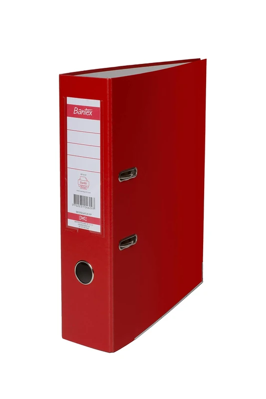 BANTEX 100551800 Lever Arch File A4 5 cm Pack of 20 Red