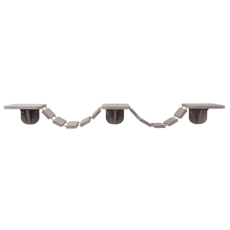 TRIXIE Climbing Ladder for Wall Mounting, 150 x 30 cm, Taupe, 3.42 kg