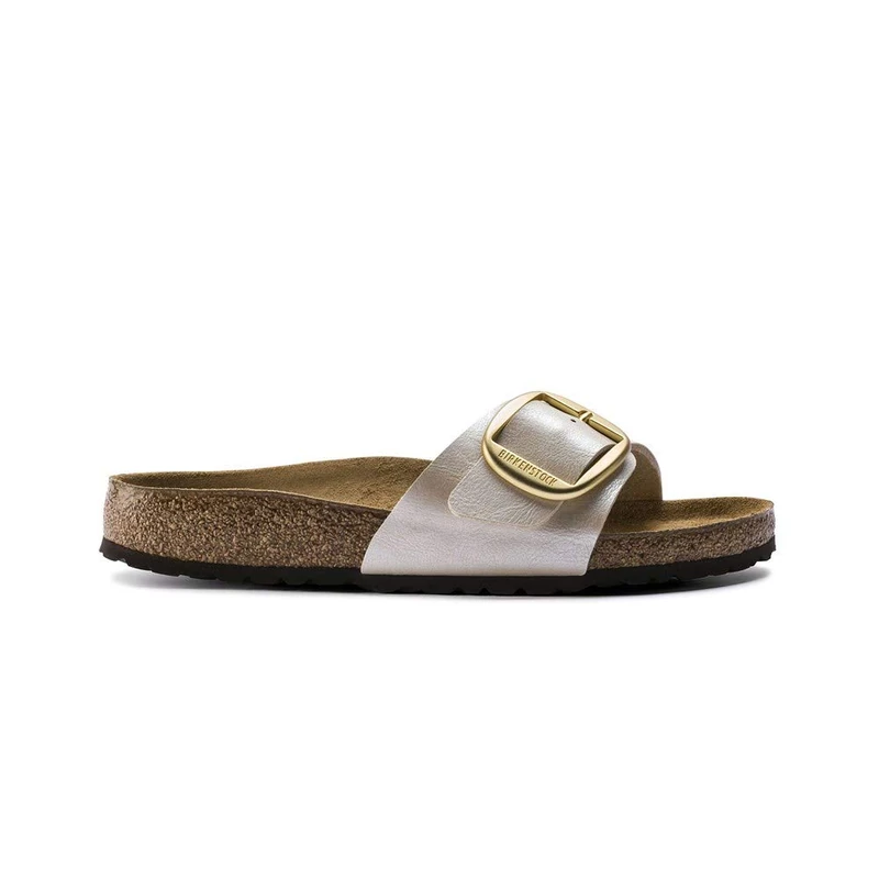 Birkenstock Madrid Big Buckle, Women’s Mule, Pearl white, 4.5 UK (37 EU)