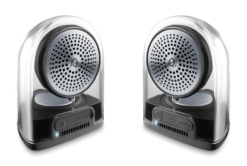 AQL Concerto Speaker Bluetooth, Stereo Wireless Portable Speaker, for Iphone, Samsung, Huawei and other Smartphones, with Hard Travel Case - Image 1