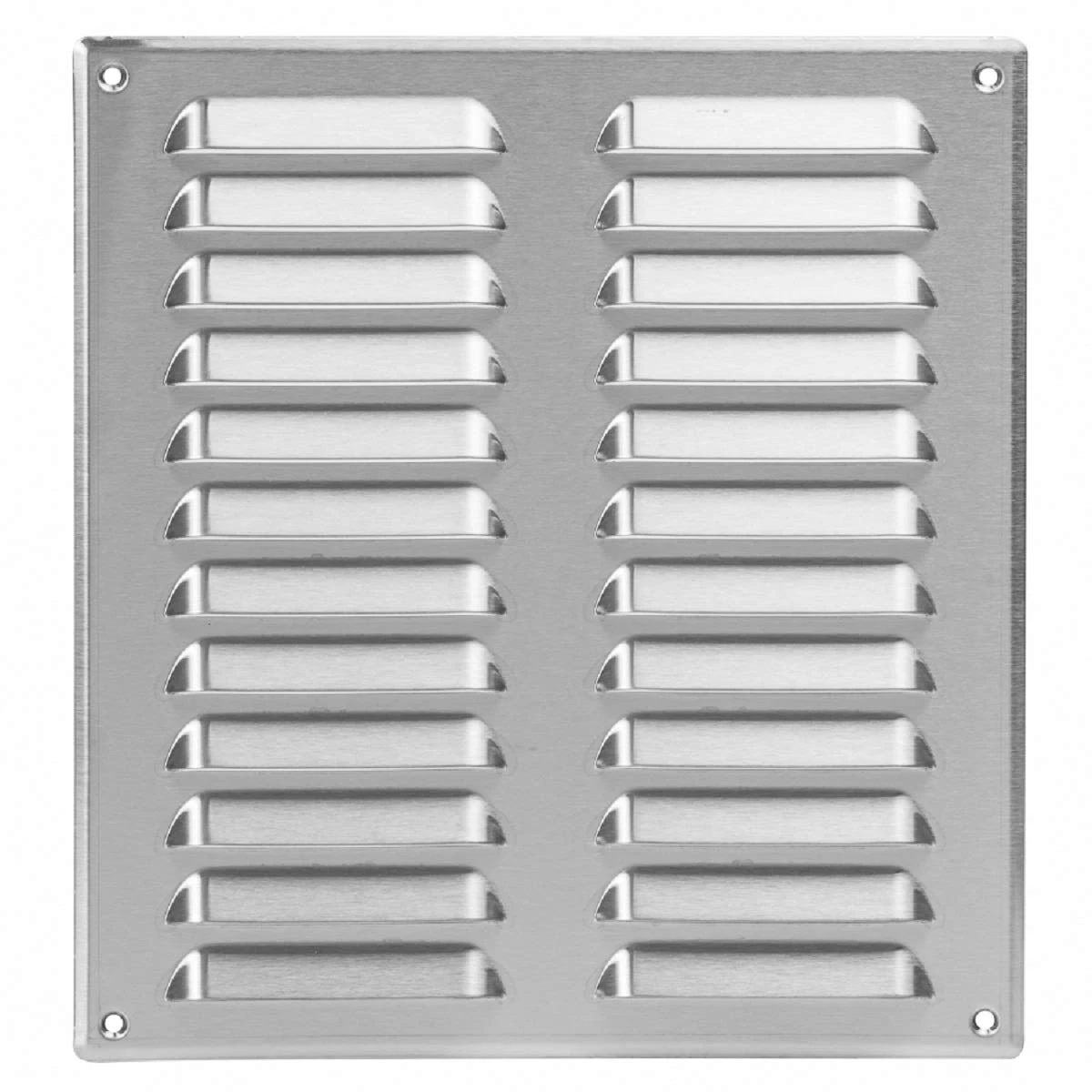EUROPLAST 260x280mm / 10x11" inch Stainless Steel Metal Air Vent Grille Cover with Insect Mesh - Ventilation Cover