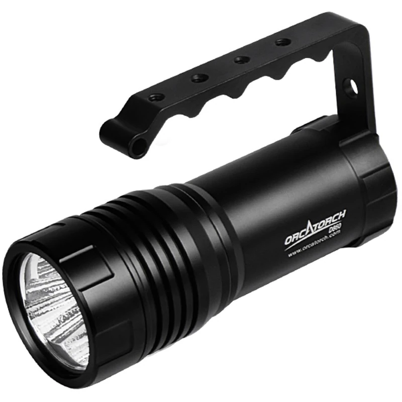 ORCATORCH ORCAD860 Foco Led 4.200 Lumen (buceo) - C: Black for Adults, Designed for Everyday use, Black