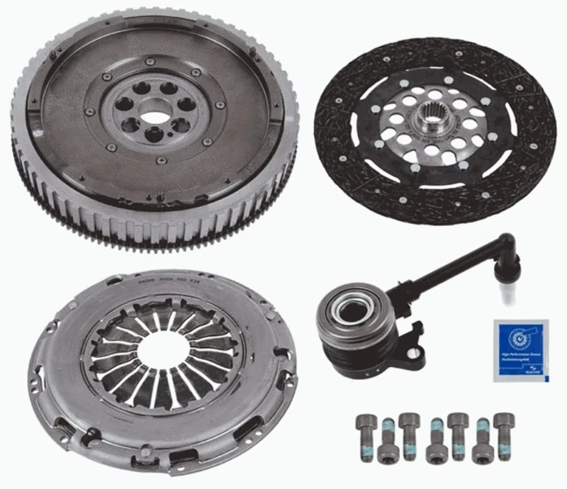 SACHS 2290 601 143 Clutch Kit for Nissan Kicks II (J11, J11_) 2013 - and Other Vehicles