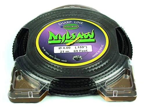 Ratioparts Nylon Line 3.0 mm 132 m Trimmer Line 4-Point Trimmer Line Black