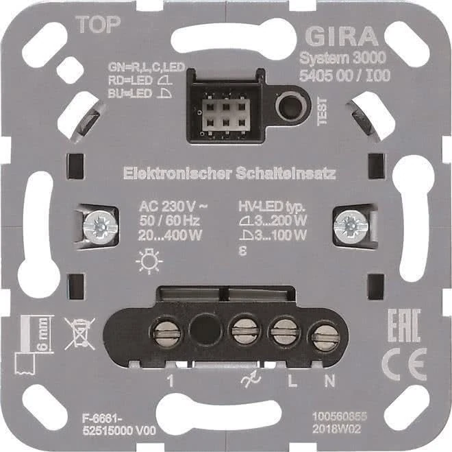 Gira Gear insert 540500 - Image 1