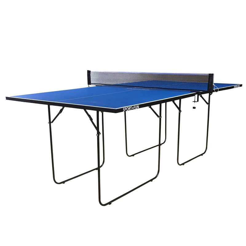 Sport and Fun -Youth 6 x 3 Starter Tennis Table, Blue, 6' x 3'