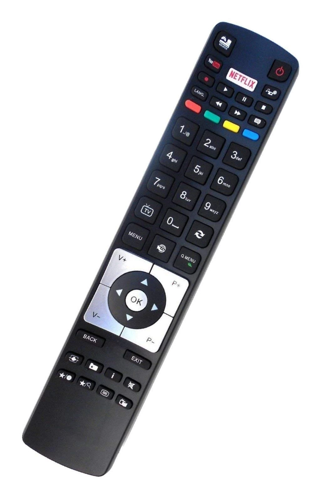 Replacement Remote for Hitachi RC5118 / RC5117 42HYT42U 50HYT62U 50HYT62UH - No Setup Required