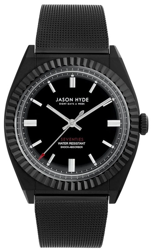Jason Hyde uno Mens Analogue Quartz Watch with Stainless Steel Bracelet JH10009