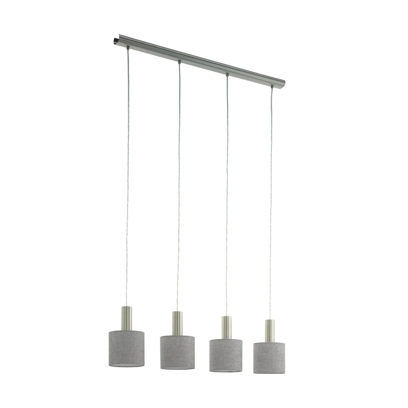 EGLO CONCESSA 2 Pendant Light 4-Bulb Diameter 16 cm Steel 60 W Matte Nickel