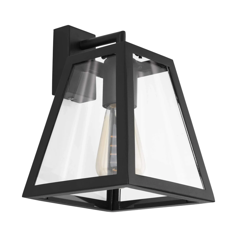 EGLO 49889 AMESBURY 1 Wall Light in Black Steel