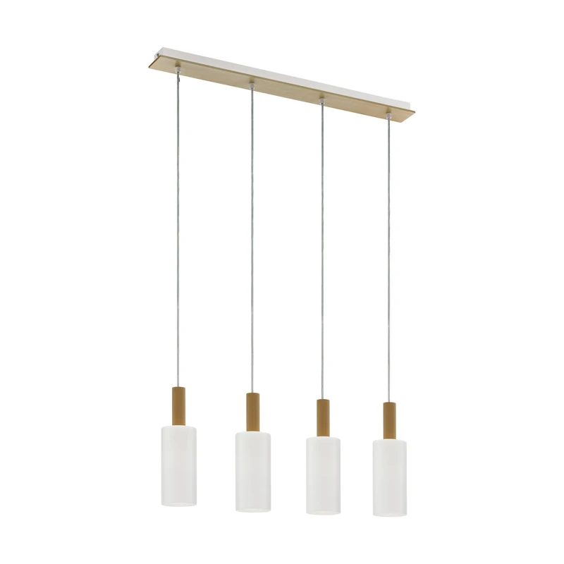 Eglo Oakham pendant light, 4-Light Hanging Lamp Vintage