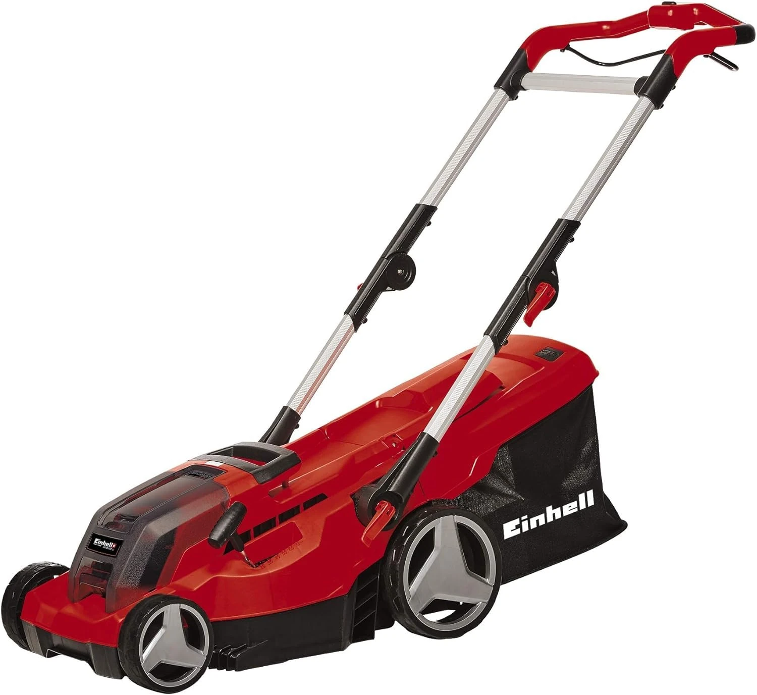 Einhell GE-CM 36/37 Li Power X-Change 36V Cordless Lawn Mower | 37cm Cutting Width, 45L Grass Box, 6 Cutting Heights | Solo Walk-Behind Lawnmower - Battery and Charger Not Included