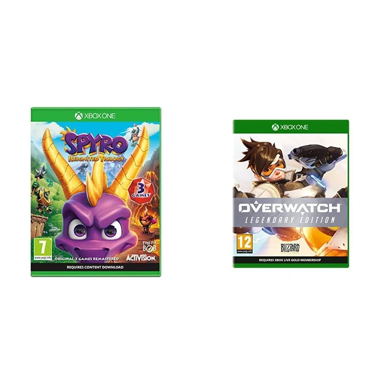Spyro Trilogy Reignited + Overwatch Legendary Edition (Xbox One)