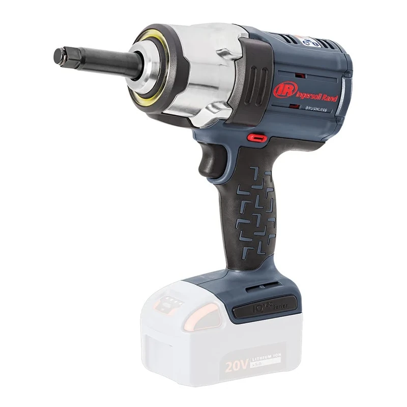 Ingersoll-Rand Impact Wrench W7252, 1/2" 20V Cordless, 2" Ext., Power-Controlled, Brushless Motor, 1360 Nm Maximum Torque, Tool Only