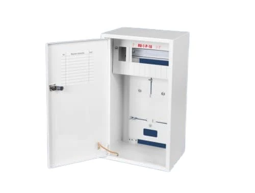 Multistore 2002 RU-1-P-10 Surface Mounted Distribution Box 1 Compartments 10 Sockets IP30