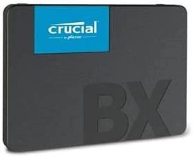 crucial CT480BX500SSD1T - BX500 480GB SSD SATA III 2.5IN 480 GB, 6.35 cm (2.5"), 540 MB/s / 500 MB/s, SATA 6.0Gb/s, 3D NAND, 7 mm