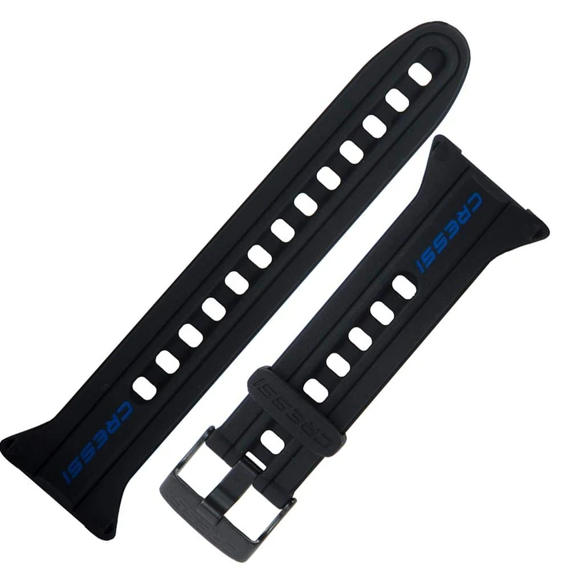 Cressi Crg1B Unisex Adult Strap for Goa Dive Computer Wrist Strap - Black/Blue, Uni - Image 1