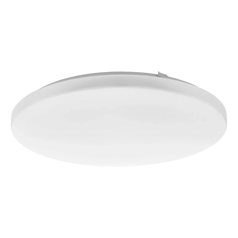 EGLO Frania LED Ceiling Light 1-Bulb Ceiling Light, Material: Steel, Plastic, Colour: White, Diameter: 43 cm