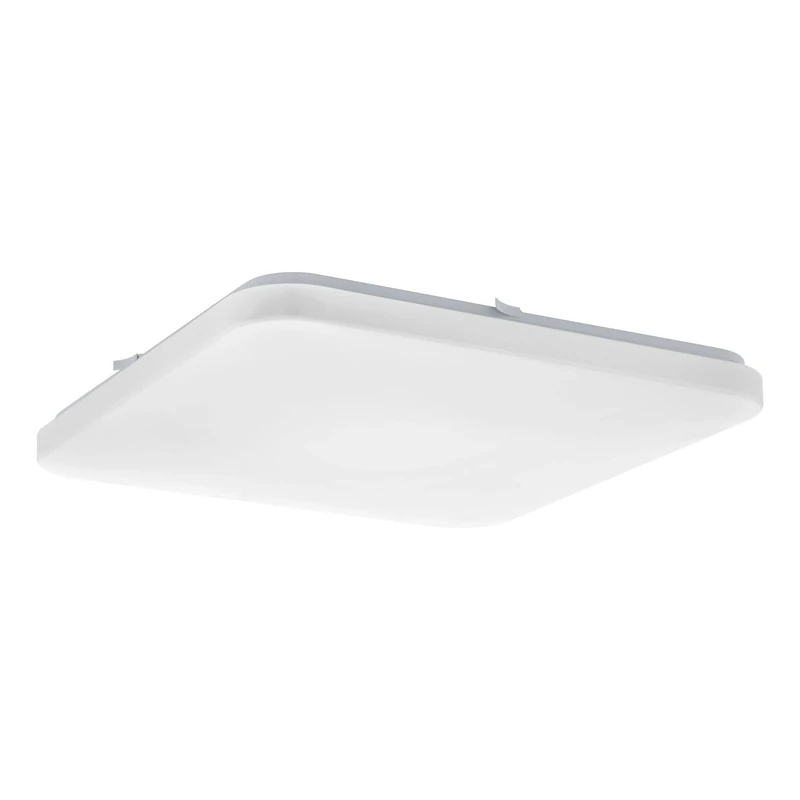 EGLO Frania LED Ceiling Light 1-Bulb Ceiling Light Material: Steel/Plastic/Colour: White Length 43 cm