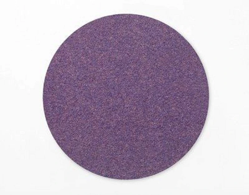 3M Cubitron II Hookit Film Disc 775L, 320plus 3MIL, 5 in x NH, Die 500X, 50/Carton - Image 1