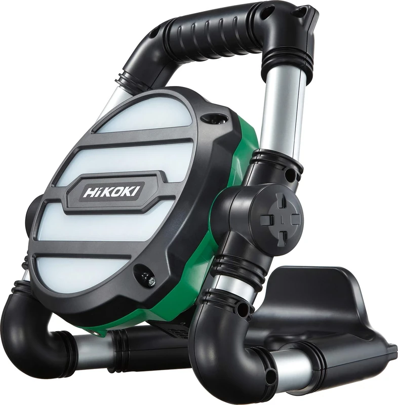 HIKOKI Akku-Baustrahler UB18DGL (18V, Li-Ion, Hohe Laufzeit, verstellbarer Kopf, geringes Gewicht, ohne Akku und Ladegerät)