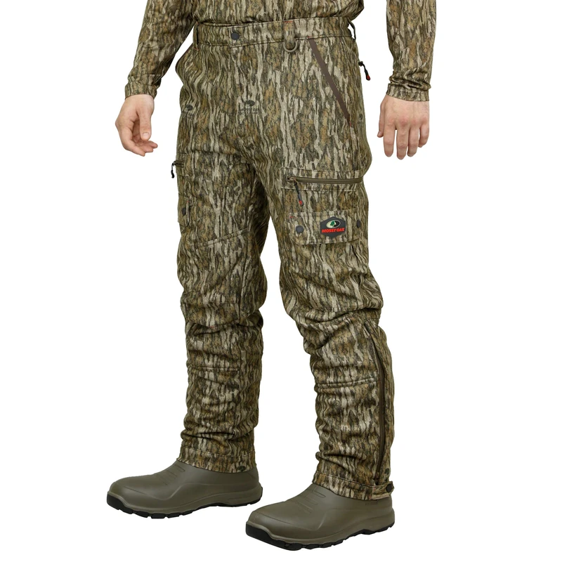 Mossy Oak Sherpa 2.0 Fleece Lined Camo Hunting Pants for Men, Hunting Clothes, X-Large
