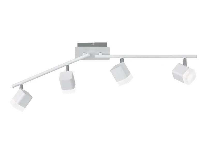 Reality Leuchten Roubaix 4 Watt Metal Ceiling Light, White