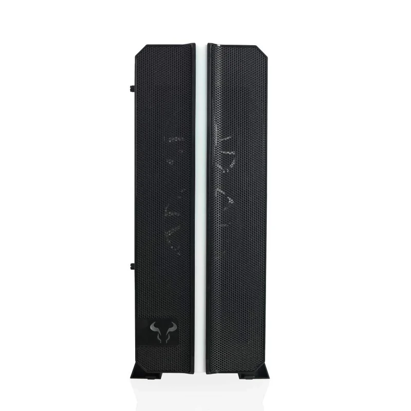 Riotoro CR1288TG PRISM RGB Gaming Case with Tempered Glass Window - Black