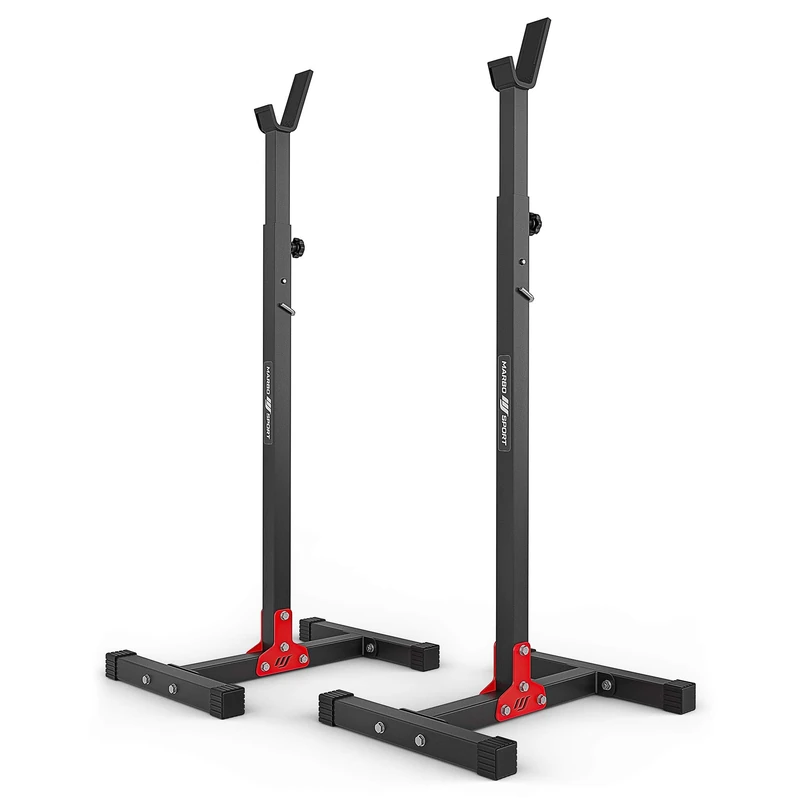 Marbo Sport MH-S201 Height-Adjustable Dumbbell Stand for Barbell Pair