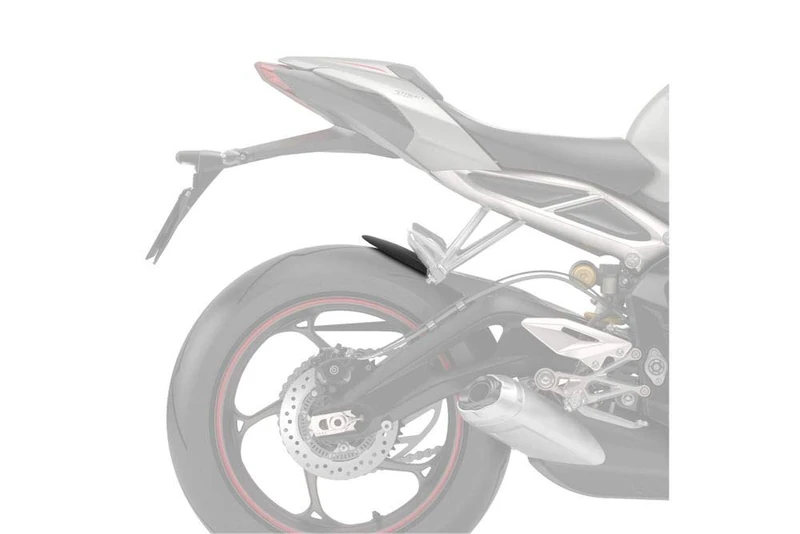 Puig Rear Fender Extension Matt Black 9906J