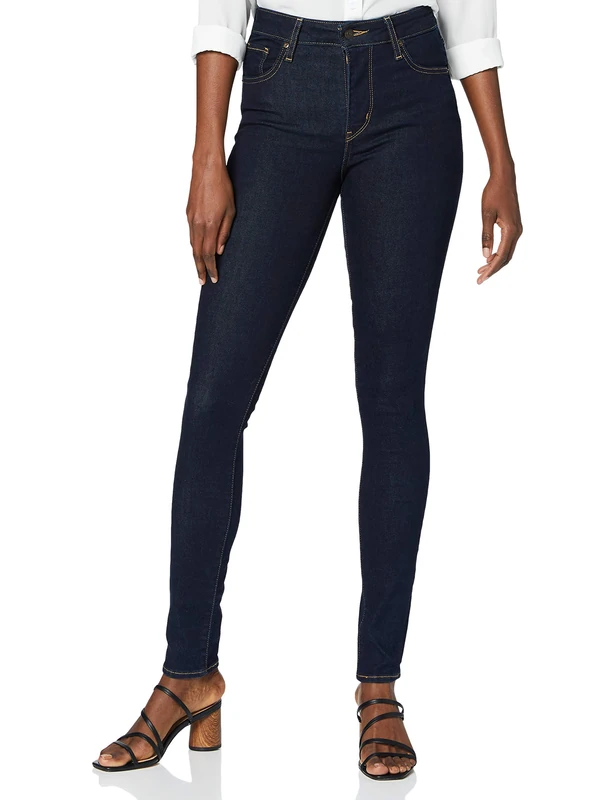 Levi's 721 High Rise Skinny Women's Jeans To The Nine (Blue) 27W / 30L - Image 1