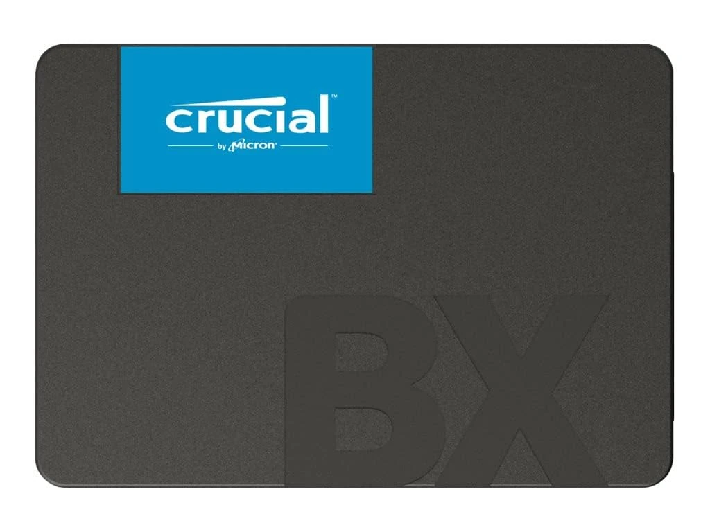 Crucial BX500 2.5 inch 240GB Serial ATA III QLC 3D NAND SSD - Solid State Drives (240GB, 2.5", 540MB/s, 6Gbps)