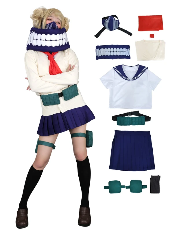 miccostumes Women's Himiko Toga Cosplay Costume Outfit (L)