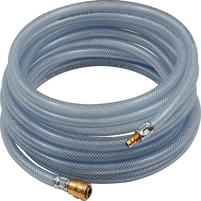 PVC fabric hose set, quick release coupling, operating temp. Max. 60 °C, hose diameter 12x6, PN at 23 °C max. 15 bar, length: 10 m